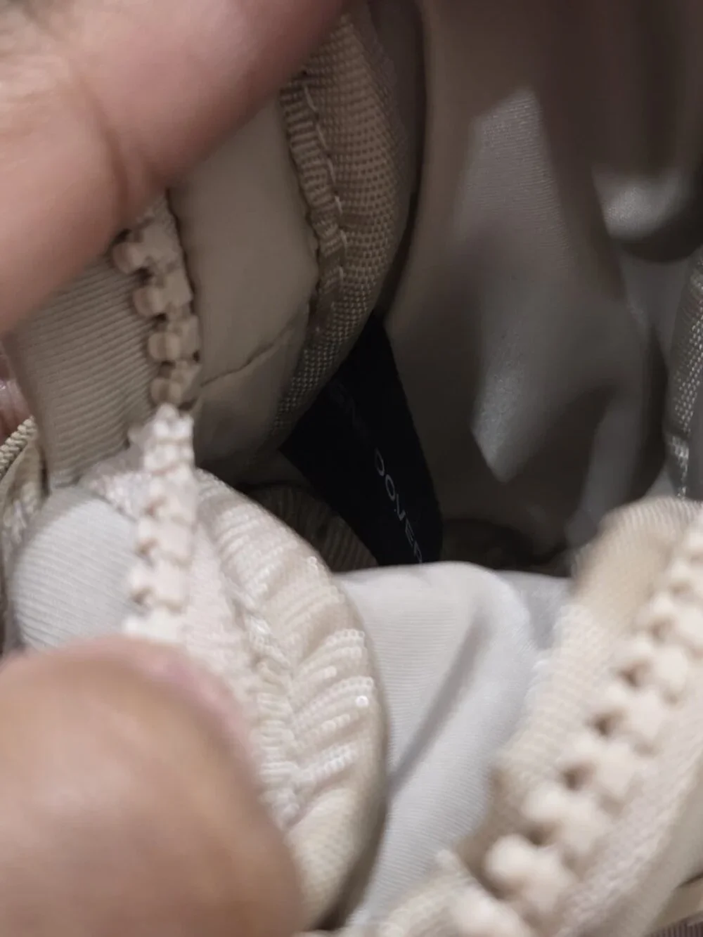 Dagne Dover Mini Dakota Backpack Keychain - Cream